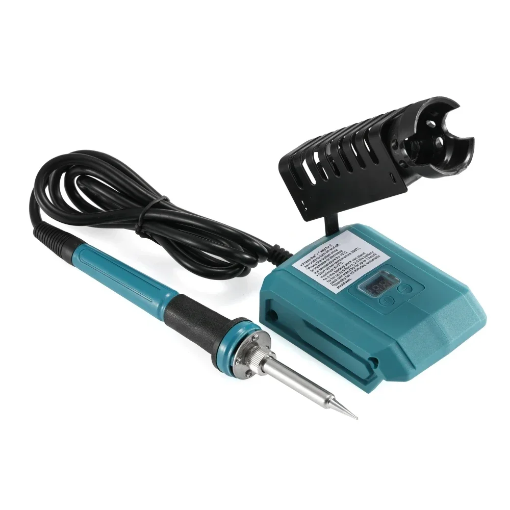 สําหรับ Makita 20V แบตเตอรี่ 60W หัวแร้งไฟฟ้าไร้สายเชื่อมเครื่องมือไฟฟ้า 300-500 ℃   ปรับอุณหภูมิได้เร็วความร้อน