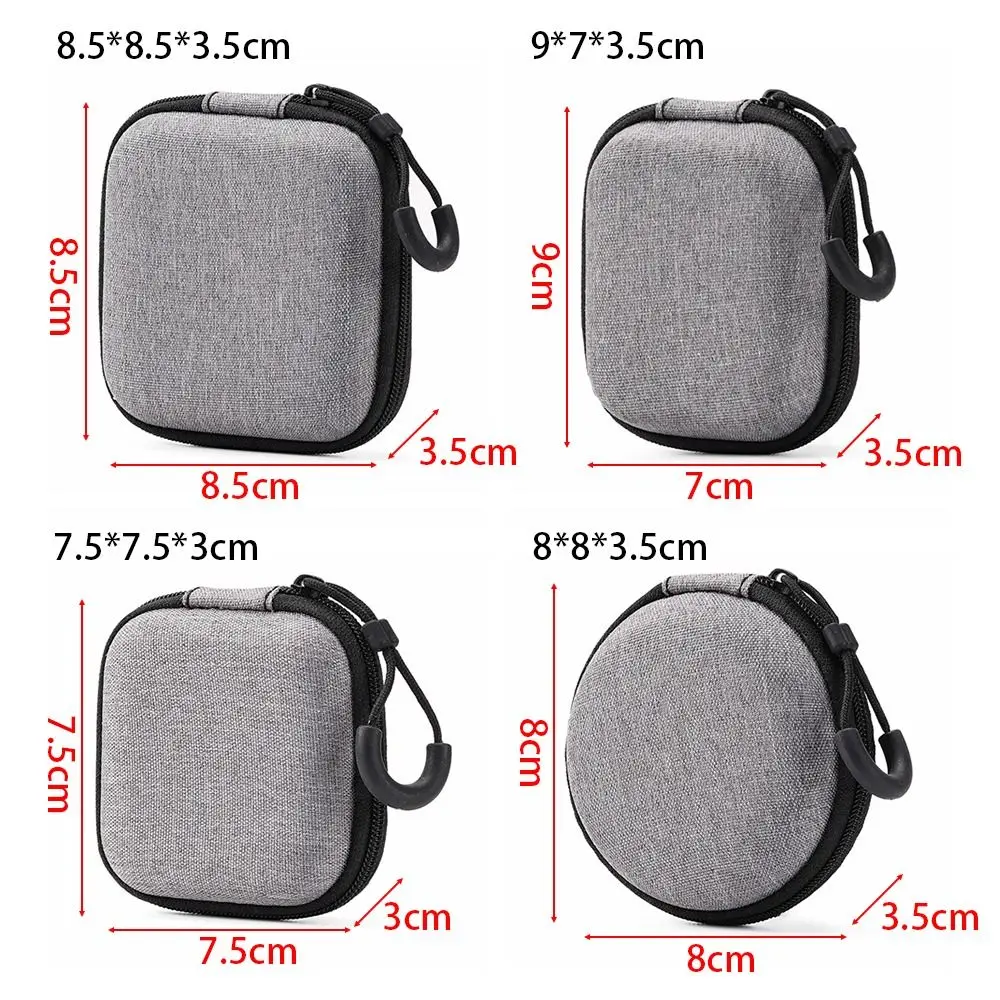 1Pcs Portable Game Console Case For RG35XX H Game Console Case Storage Bag Protective Zipper Carry Bag EVA Hard Handbag