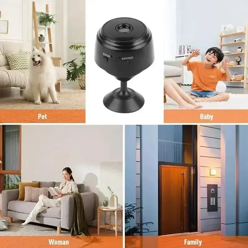 Wifi Smart Monitor A9 HD  Web Video Home Safety Wireless Security Surveillance Cameras