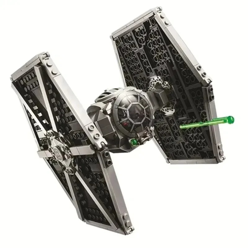 Heiß Auf Lager Imperial Tie Fighter Bausteine Modell Kit -75300 Space Wars Themed Spielzeug Set für Kinder Jungen Geschenk