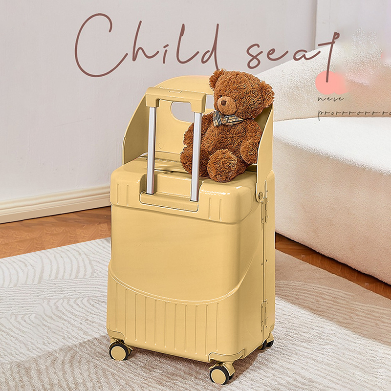 Nuevo equipaje de viaje para madre y bebé, maleta de alto nivel de apariencia para padres e hijos, cubierta de carrito para llevar a los niños, puede asientar, maleta