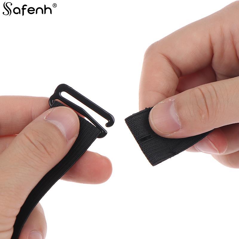 Cinturón antideslizante a prueba de arrugas para hombre y mujer, correa ajustable con bloqueo para camisa