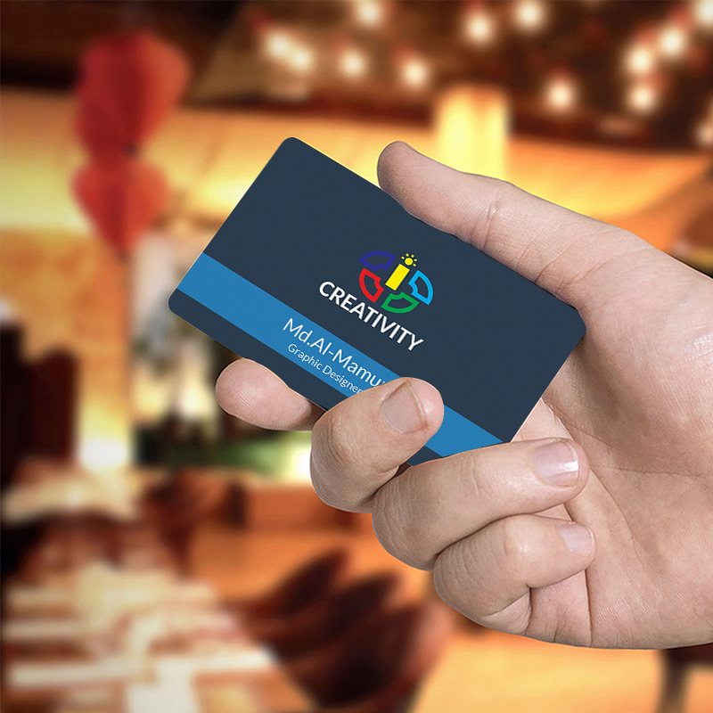 PVC Business Cards Customize  Instagram Business Card Round Cornor for Office  free design, QR Code，waterproof，Free design