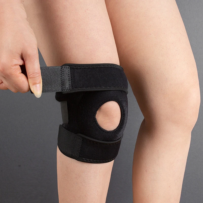 Ginocchiera rotula 1 PC per dolore al ginocchio, manicotto di compressione del ginocchio per dolore e supporto per l'artrite, ginocchiera e ginocchiere da allenamento
