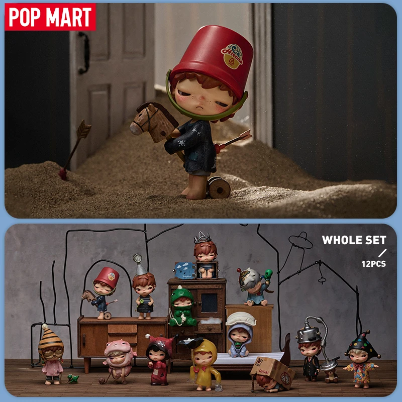 POP MART Hirono Echo Series Figurki 1PC/12PCS POPMART Blind Box Figurka