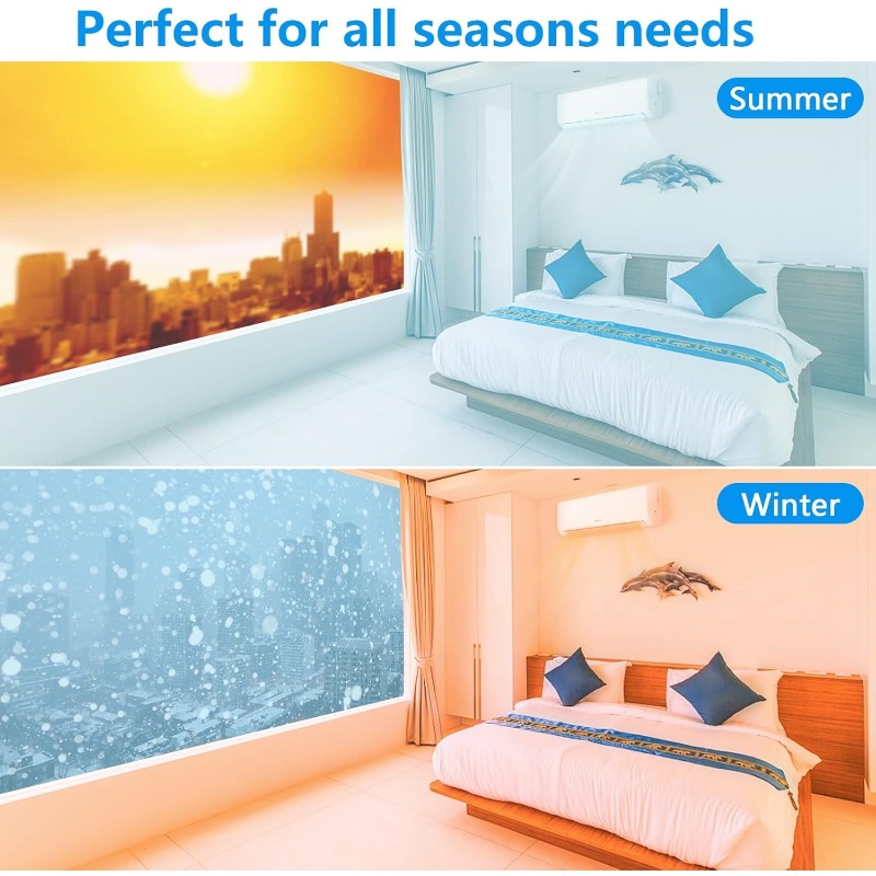 9000 BTU Mini Split AC/Heating System with Inverter, 19 SEER 115V Energy Saving Ductless Split-System Air Conditioner with Pre