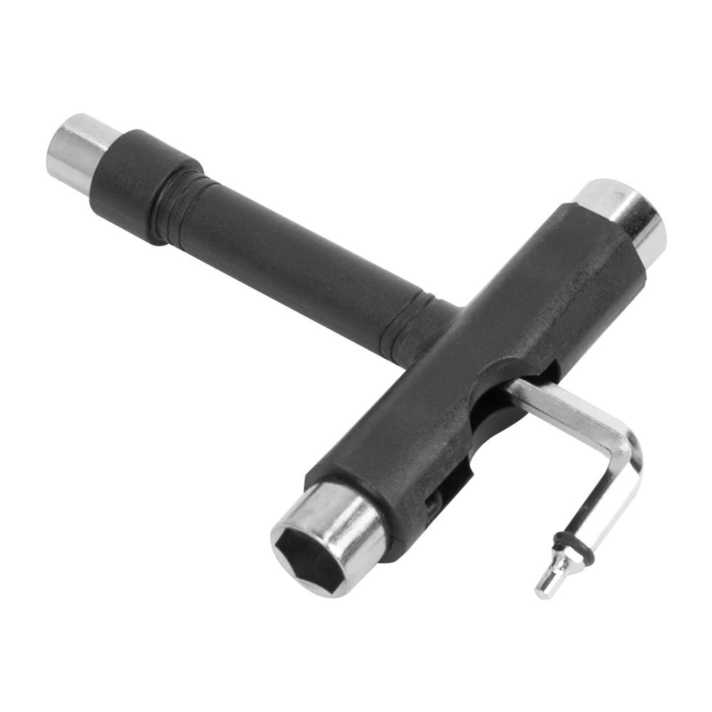 T forma ferramentas de skate chave multifuncional mtb bicicleta scooter elétrico snowboard chave ferramenta ajuste acessórios