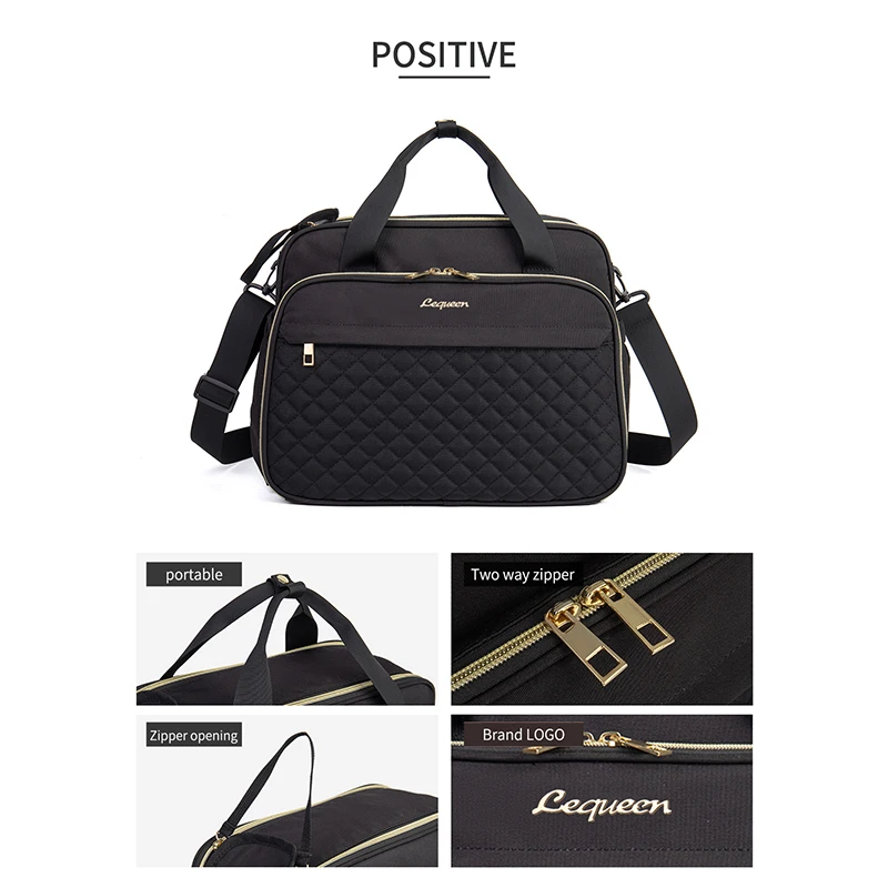 LEQUEEN Mommy Diaper Bag Large Capacity Bag for Mom Baby Stroller Bag Nappy Organizer Maternity Bags for Baby Mom Handbag