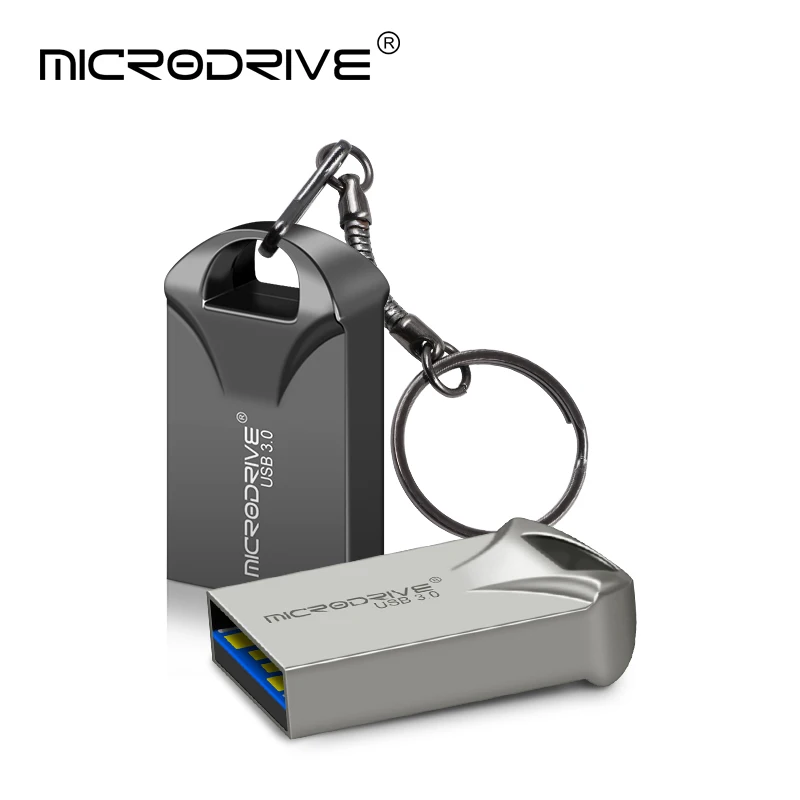 Impermeable Super Mini unidad flash usb pen Drive 32GB metal usb 3,0 flash usb stick pendrive 64GB para cle usb 128 gb