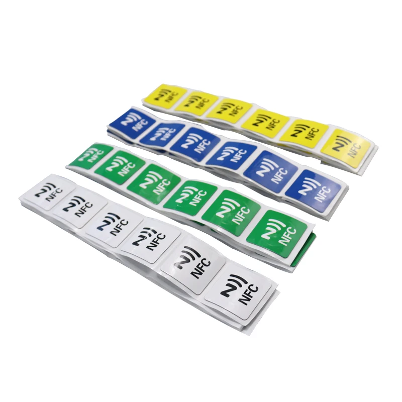 20pcs NFC Stickers Protocol ISO14443A 13.56MHz Ntag 213 Universal Label RFID Tags for Share Personal Automation Shortcuts