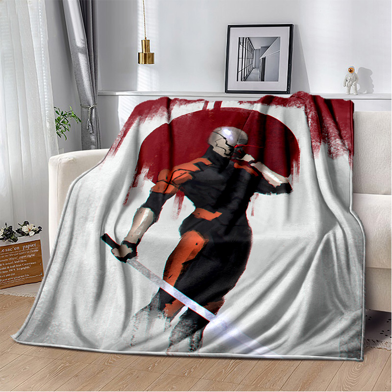 Selimut 3D kartun Gamer Game Solid, selimut lempar lembut untuk rumah, kamar tidur, Sofa, selimut perjalanan piknik anak-anak