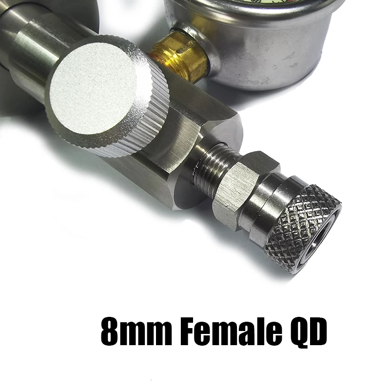 Mới HPA Không DIN Bổ Nhào Hình Trụ Chai Rượu Equalising Lấp Đầy Ga Áp Lực Và Đồng Hồ Đo Áp Suất Dual 232 Và 300 Bar