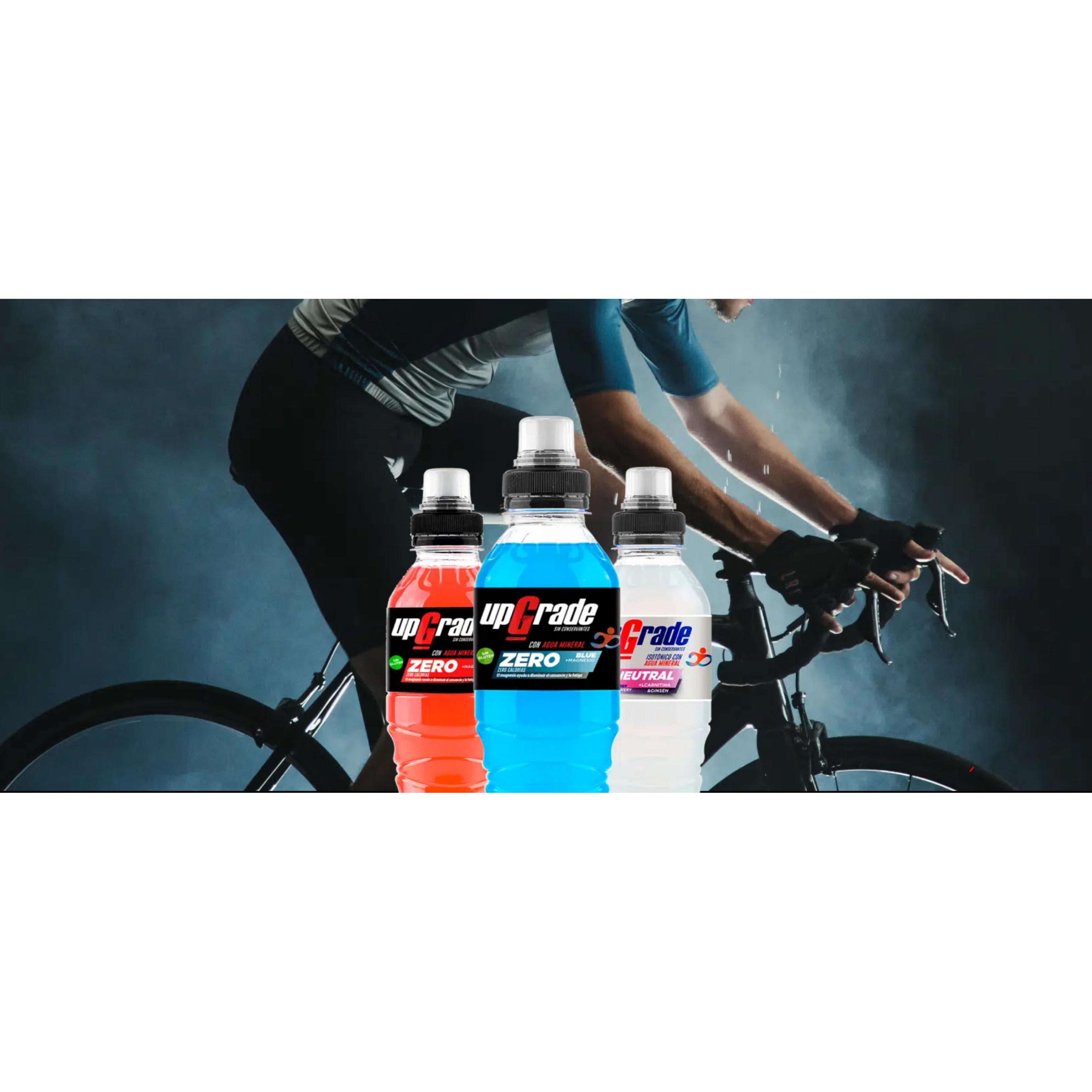 Bebida Renovável San Benedetto, Red Zero, Upgrade Blue, Sozinha com Sulfato Mineral e Água Mineral de Baixa Caloria, 12 Peças de 500ml