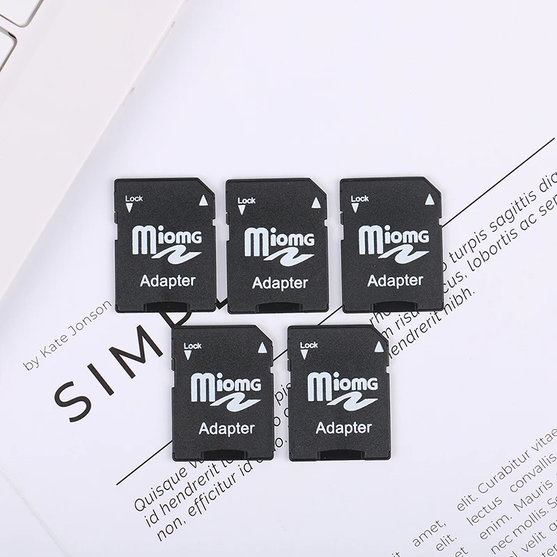 5 шт. адаптер Micro Trans Flash в карту HC, черный