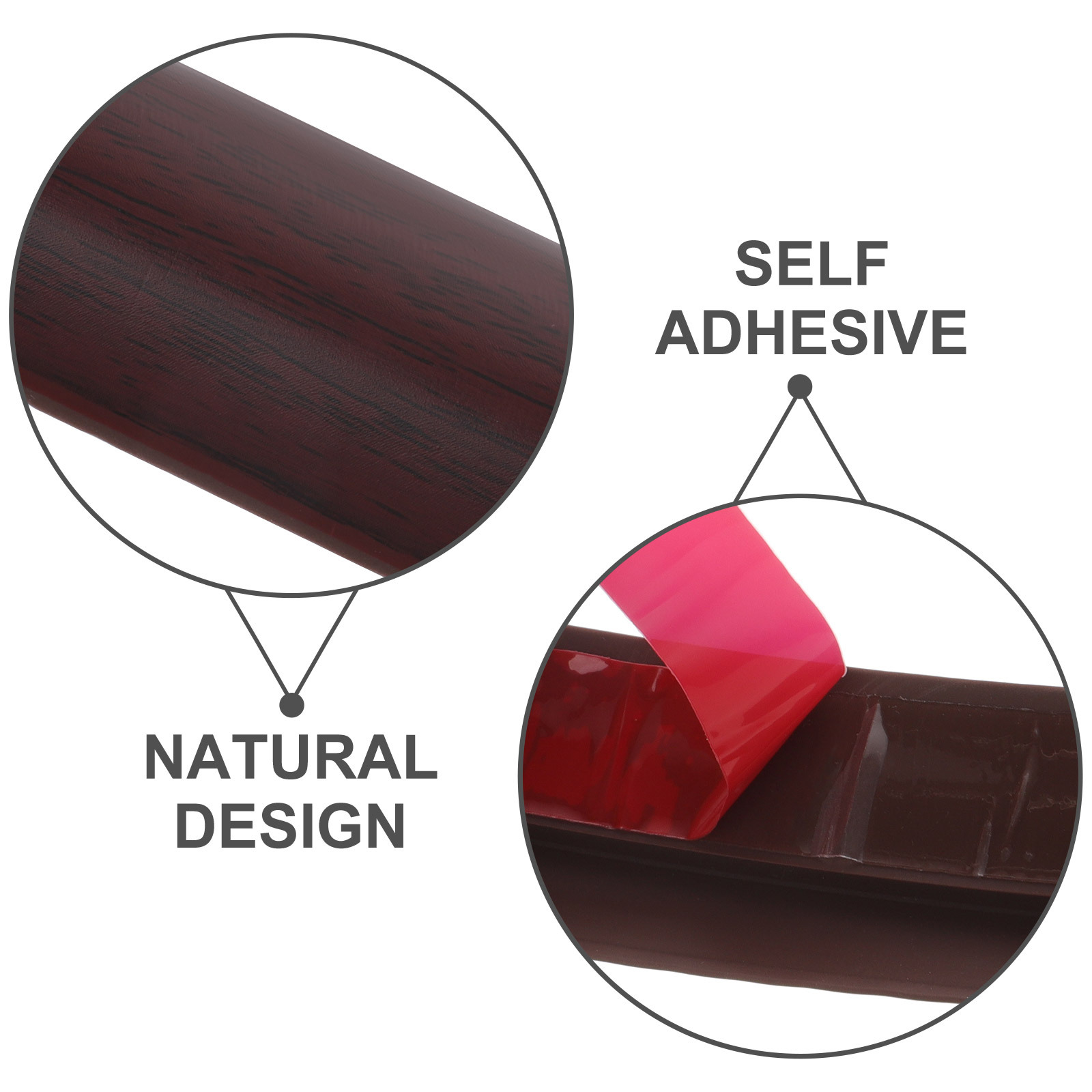 Carpet to Tile Transition Strip PVC Material Flexible DIY Trim Wearresistant Nonslip Laminate to Laminate Door Strip