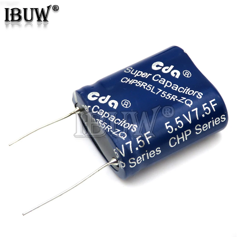Конденсатор Фарад, конденсатор комбинированного типа 5,5 V 0.5F 1F 2F 3.5F 4F 5F 7.5F 10F 15F, 1 шт.