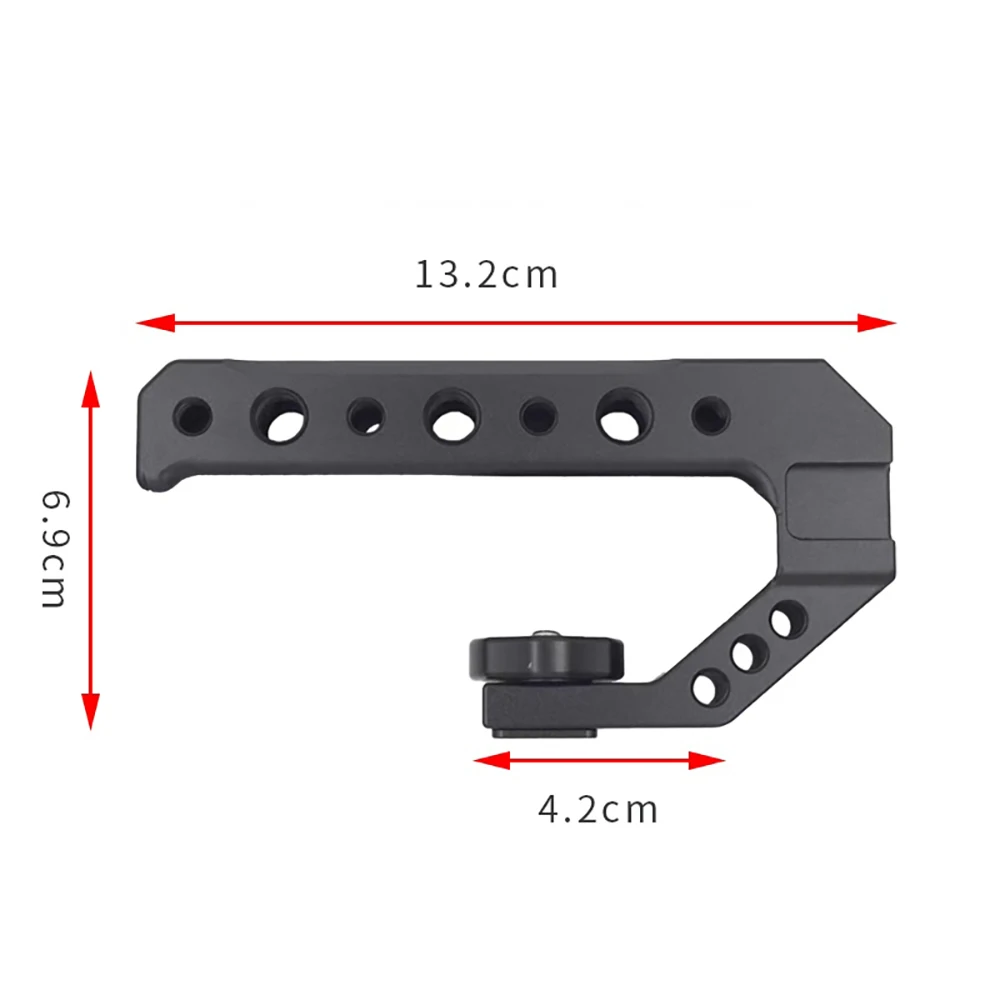 DSLR Camera Top Handle Grip Mirrorless Smallrig Camera Cold Shoe Adapter Mount Hand Held Stabilizer Camera Accessory Top Handle