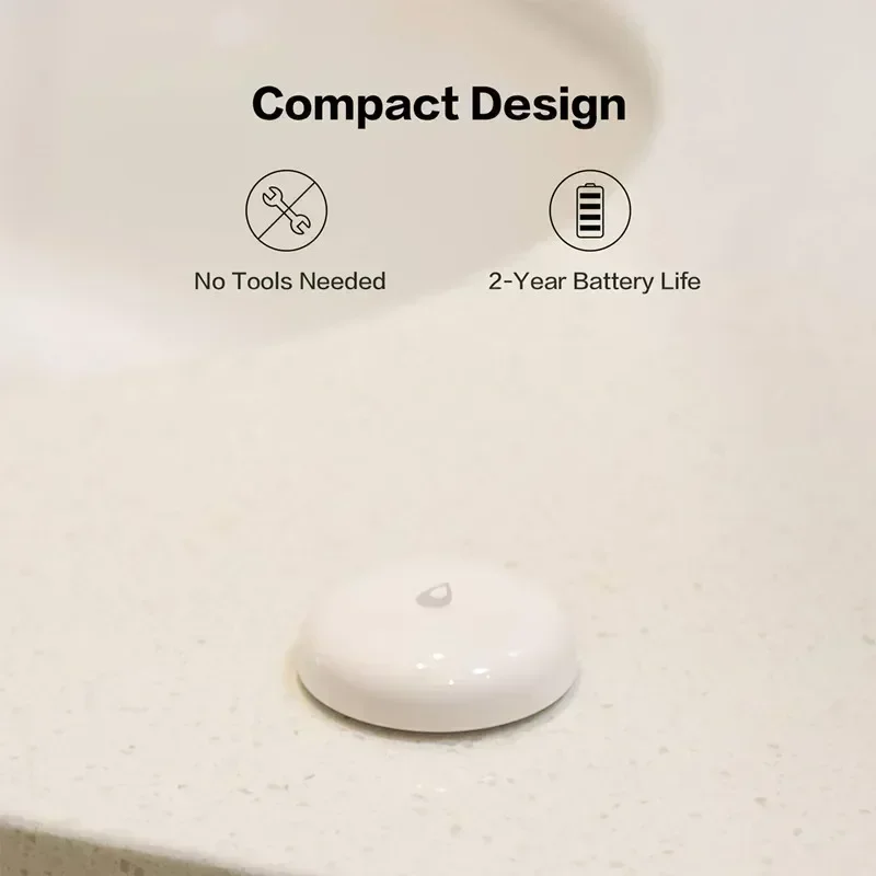Aqaraน้ํารั่วSensor ZigBeeน้ําแช่เครื่องตรวจจับAlarm Securityแช่Sensorสมาร์ทสําหรับXiaomi Mi Home Homekit APP