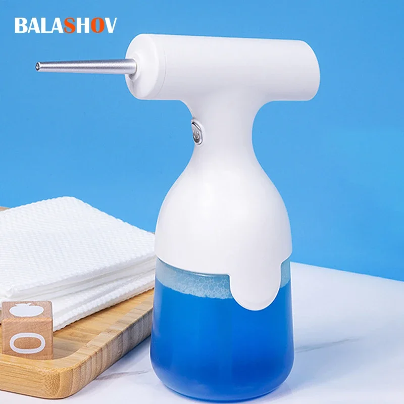 Elektrische Flüssigkeitsschaumspenderpistole, automatisches kontinuierliches Schäumendes Shampoo, Gesichtswaschmittel, Gott, Waschmittel, Badezimmerblase