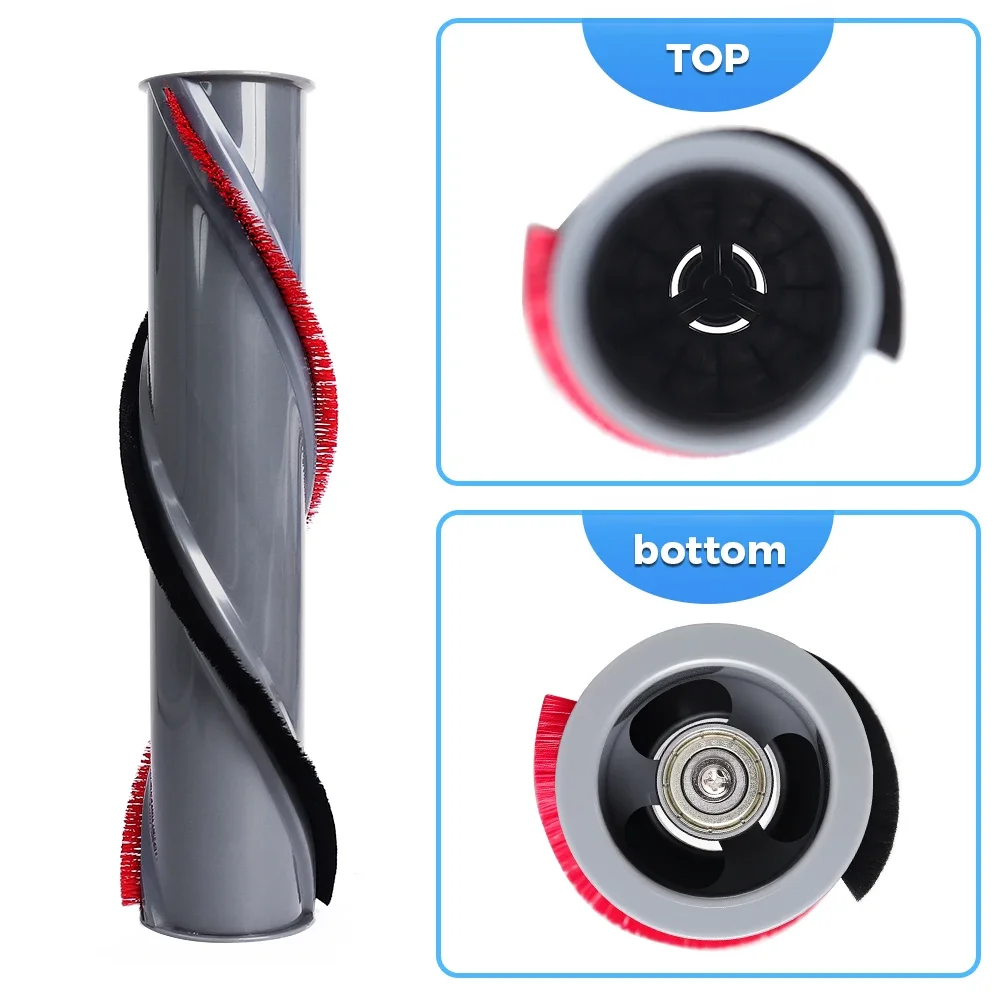 Accessori per spazzole a rullo morbido compatibili per Dyson V6 V8 V10 V11 Aspirapolvere Pezzo di ricambio Sostituzione barra Brushroll per tappeti