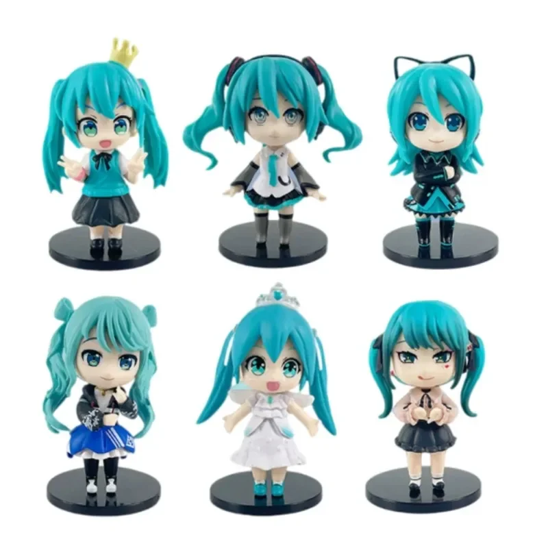 Nowa seria Hatsune Miku Q Version Cinnamoroll Piapro Pierwszej generacji Blind Box Zabawka dla dzieci Kolekcja Prezent Urodzinowy