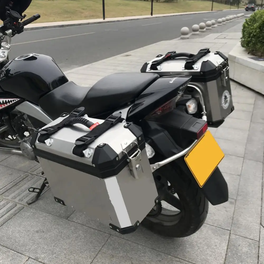 2019 nueva cuerda de mango de caja lateral de aleación de aluminio para correa de equipaje de motocicleta universal cuerda de mango