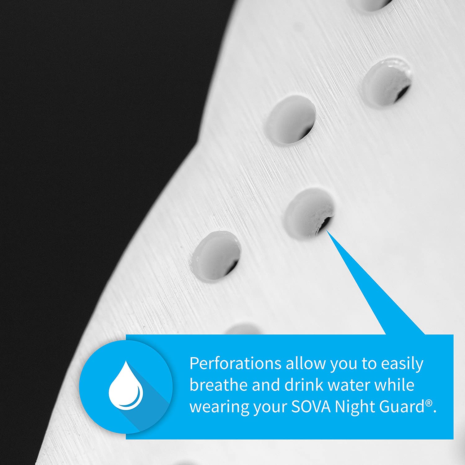 แผ่นกันปาก EVA เกรดอาหารสำหรับกัดฟันและฟันในเวลากลางคืนเหมาะสำหรับการนอนหลับตอนกลางคืนเฉพาะผู้ใหญ่และเด็ก