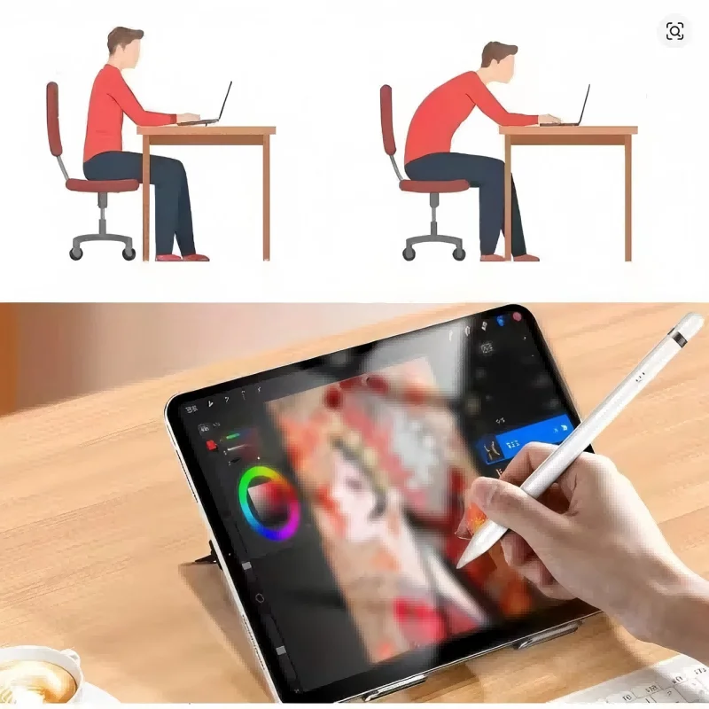 2pcs/Set Mini Portable Laptop Stand Riser - Computer Keyboard Stand for Notebook - Desktop Height Elevator