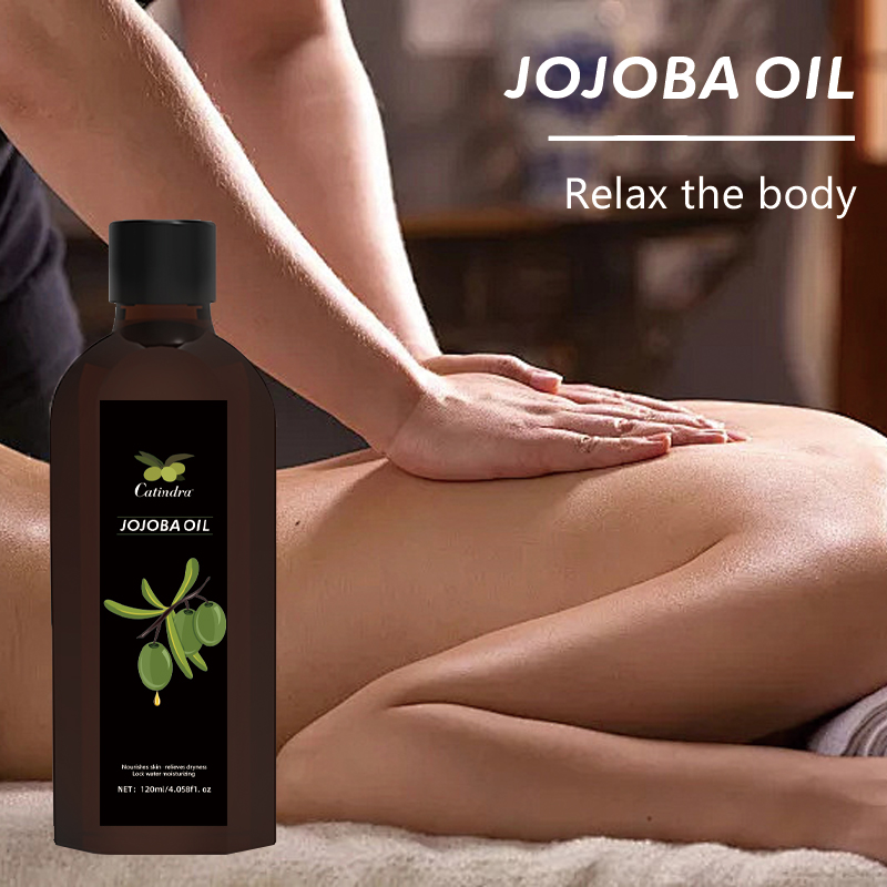 120 ml Jojoba-Öl, straffe Haut, feuchtigkeitsspendender Körper, effektiv Massage, SPA, glatte Körperpflege, natürliches Bio-Pflanzenöl