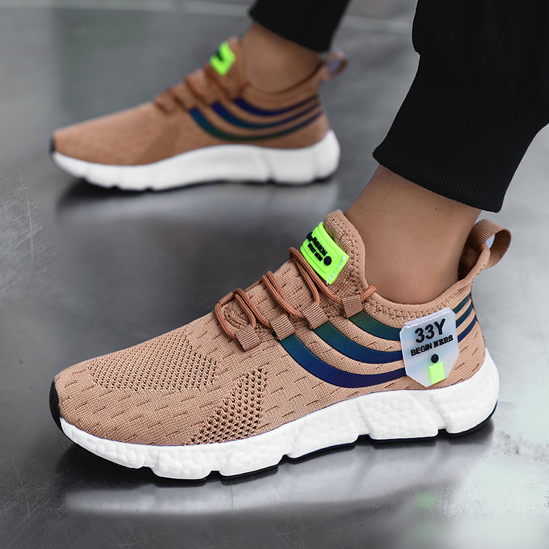 Zapatos deportivos para hombre, zapatillas informales de marca de lujo, zapatos de verano para hombre, zapatos para correr, zapatos transpirables cómodos para caminar a la moda