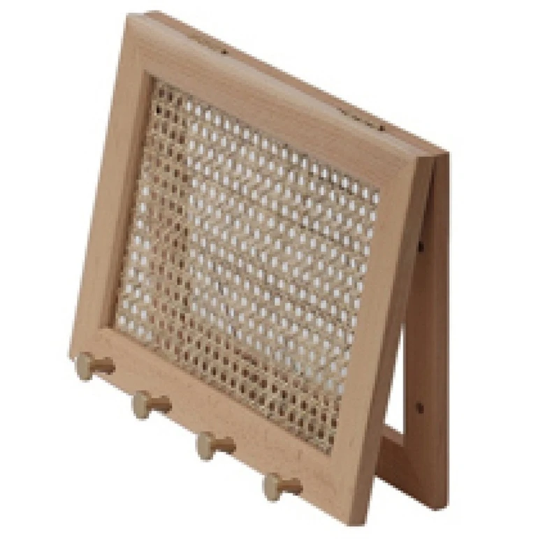 Rattan Stromzähler Box Flip Design Wandaufkleber Kleiderhaken Netzschalter Abdeckung Heimdekoration