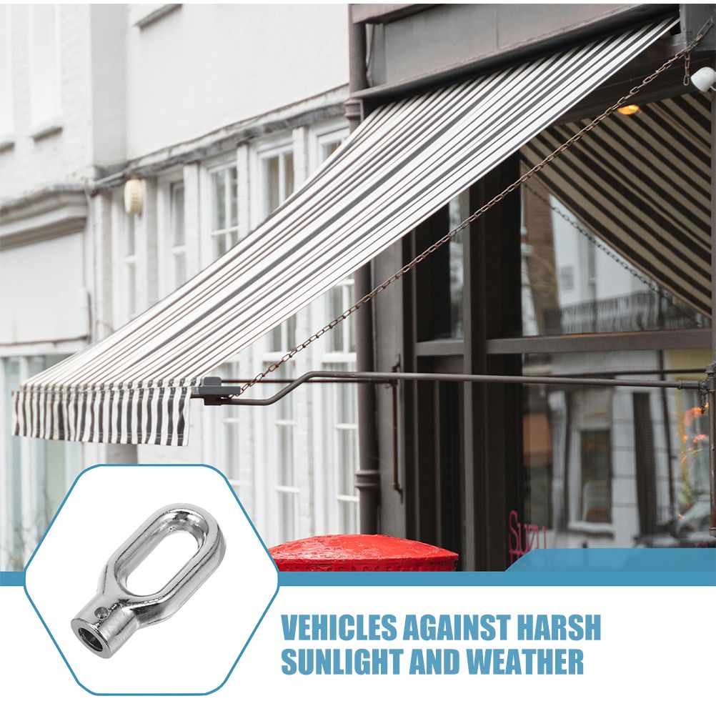 Awning Crank With Hook Bamboo Blinds For Outdoor Patio Tent Retractable Aluminum Alloy Roller Shade Parts Heavy Awning Hardware