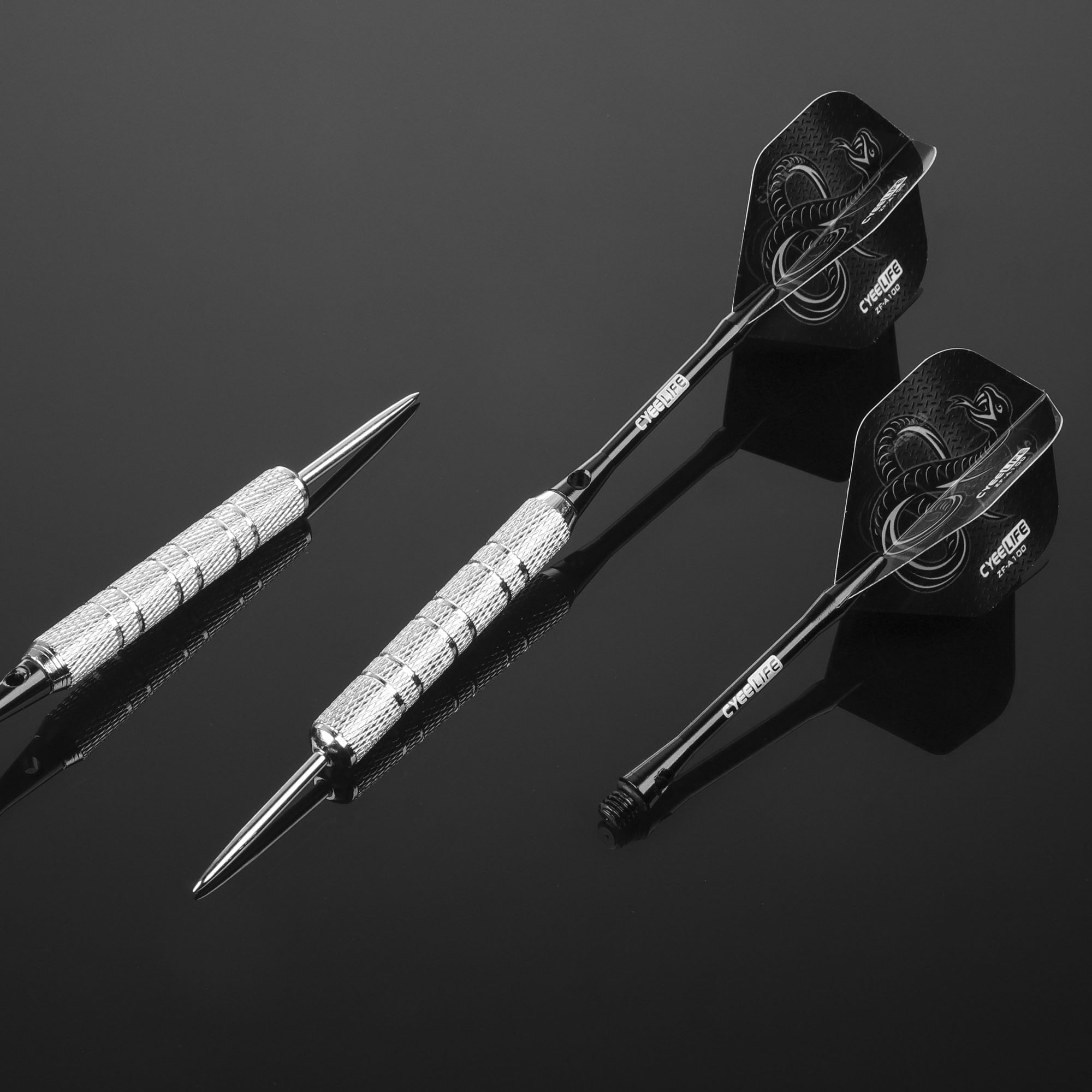 CyeeLife 3 個 20 グラムプロフェッショナルフライングダーツ鋼針先端ダーツスポーツ屋外屋内エンターテイメントゲームアクセサリー