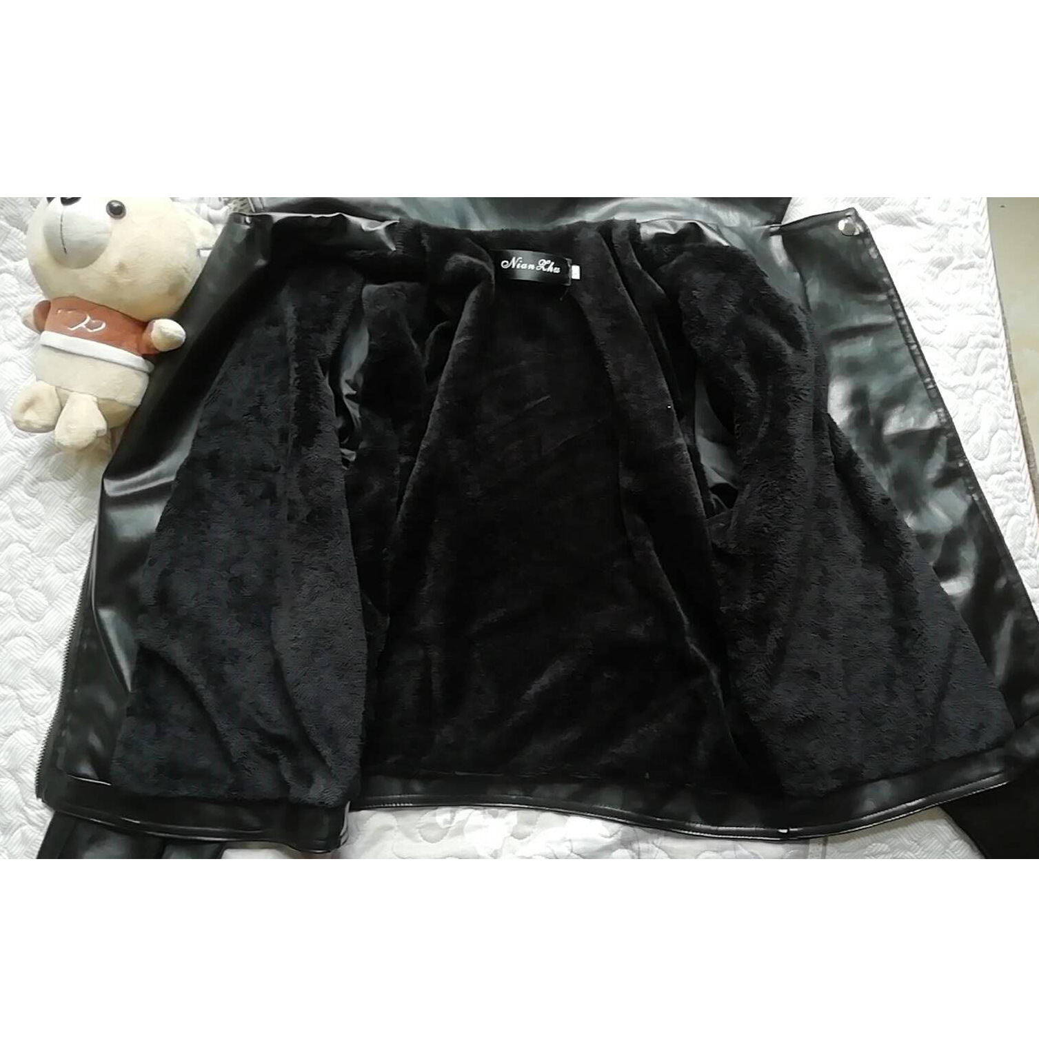 Chaqueta corta de PU negra para mujer, estilo gótico Punk, chaqueta de cuero para motocicleta, abrigo informal salvaje, abrigos góticos de invierno