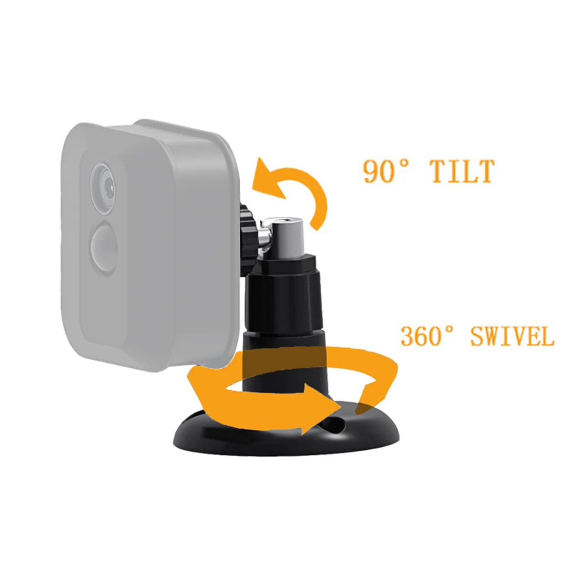 N82R 3 uds montado en la pared Vertical resistente ajustable soporte de cámara de seguridad para el hogar soporte interior al aire libre para parpadelar al aire libre