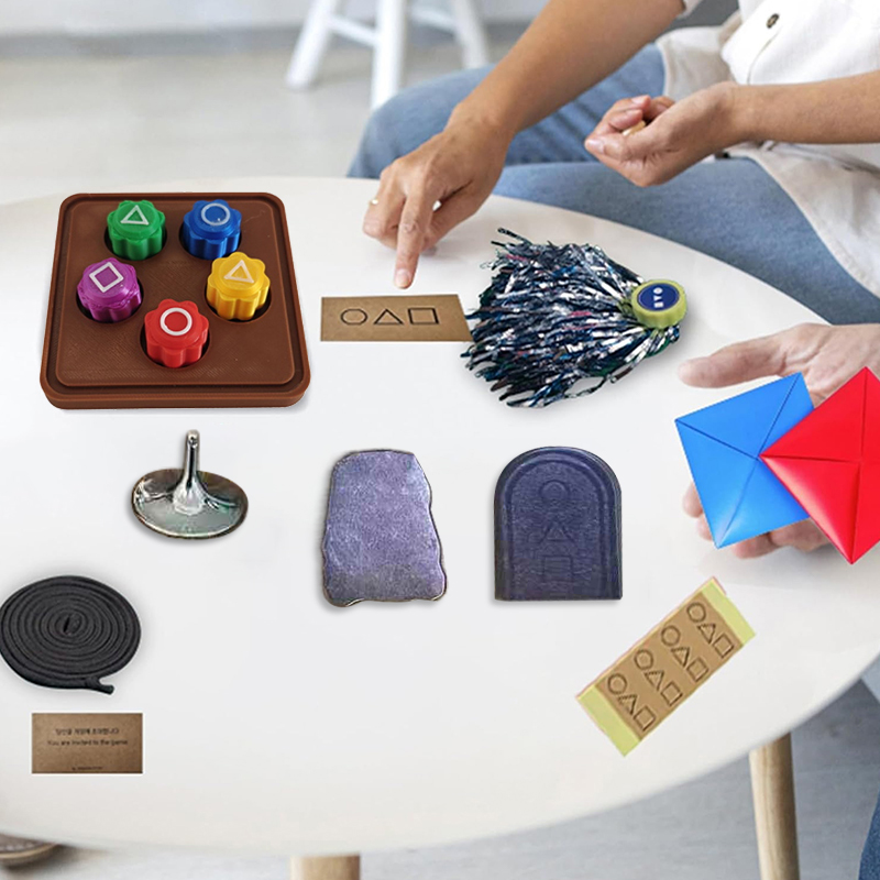 Корейский народный игровой набор (корейская традиционная игра) - Jebi Chagi, Gong-gi, Biseokchigi, Paeng-y, DDAKJI, игры для семейных путешествий