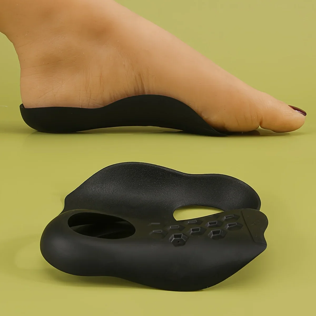 1 par de insertos de soporte para arco: cómodo material TPR, ideal para hombres y mujeres, ajuste universal, promueve el alineación adecuada del pie
