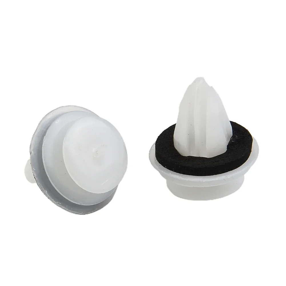 100x Deurpaneel Clip Met Afdichtring Bevestiging Klinknagel Bumper Clip Retainer Auto-interieur Klemmen