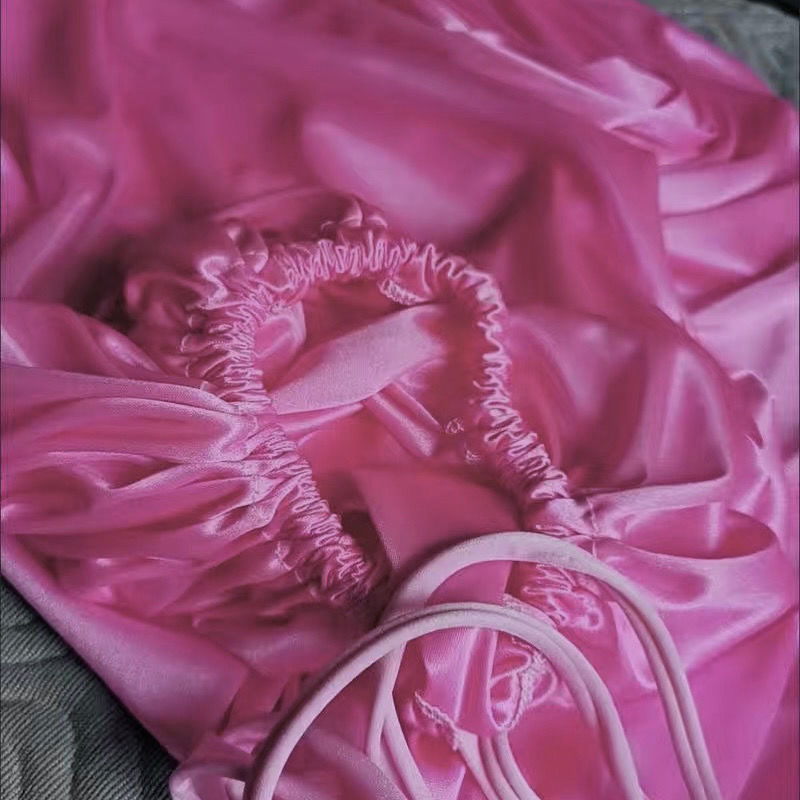 Feito à mão de camada única toque sedoso feito à mão macio saco de dormir cobertor