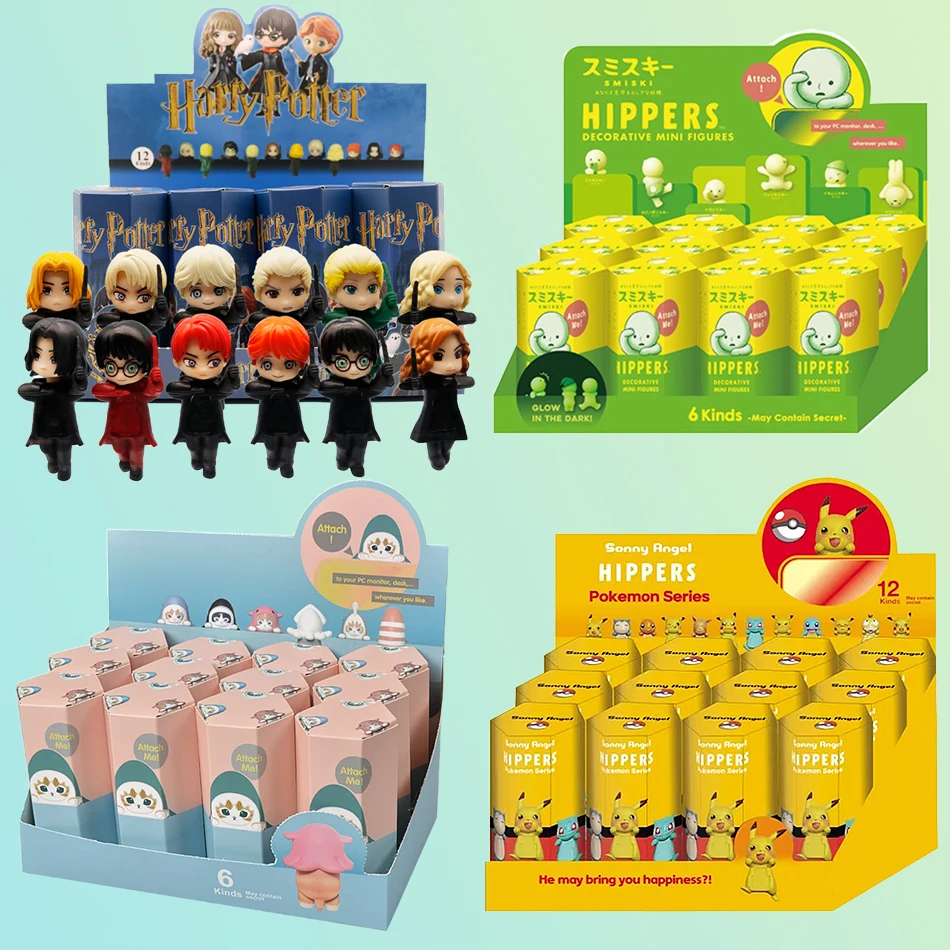 Smiski Blind Box Serie Anime Cartoon Collectie Leuke Figuren Ornamenten Pop Kinderen Kerst Verrassing Box Decoratie Kid Gift