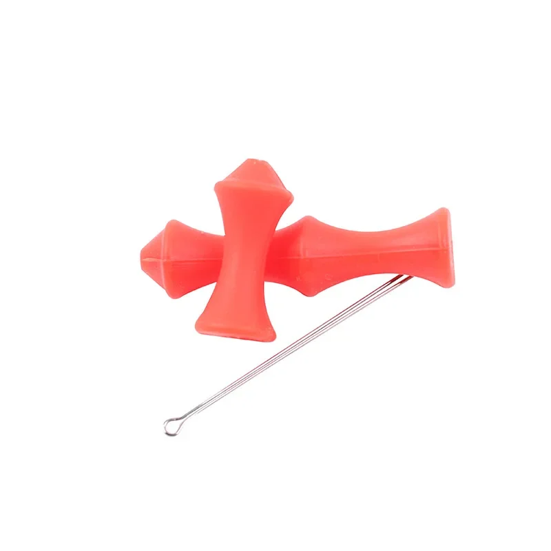 Bogenschießen Bogen String Schalldämpfer Stabilisator Silikon Fingerschutz für Compoundbogen/Recurve Longbow Jagd Bogenschießen Ziel Schießen