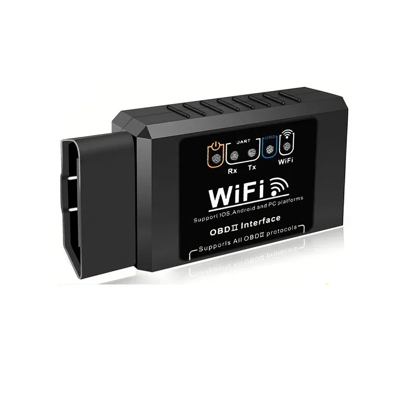 Elm327 wifi obd2 leitor de código scanner ferramentas diagnóstico do carro v1.5 wifi para android/ios/pc obd2 interface adaptador