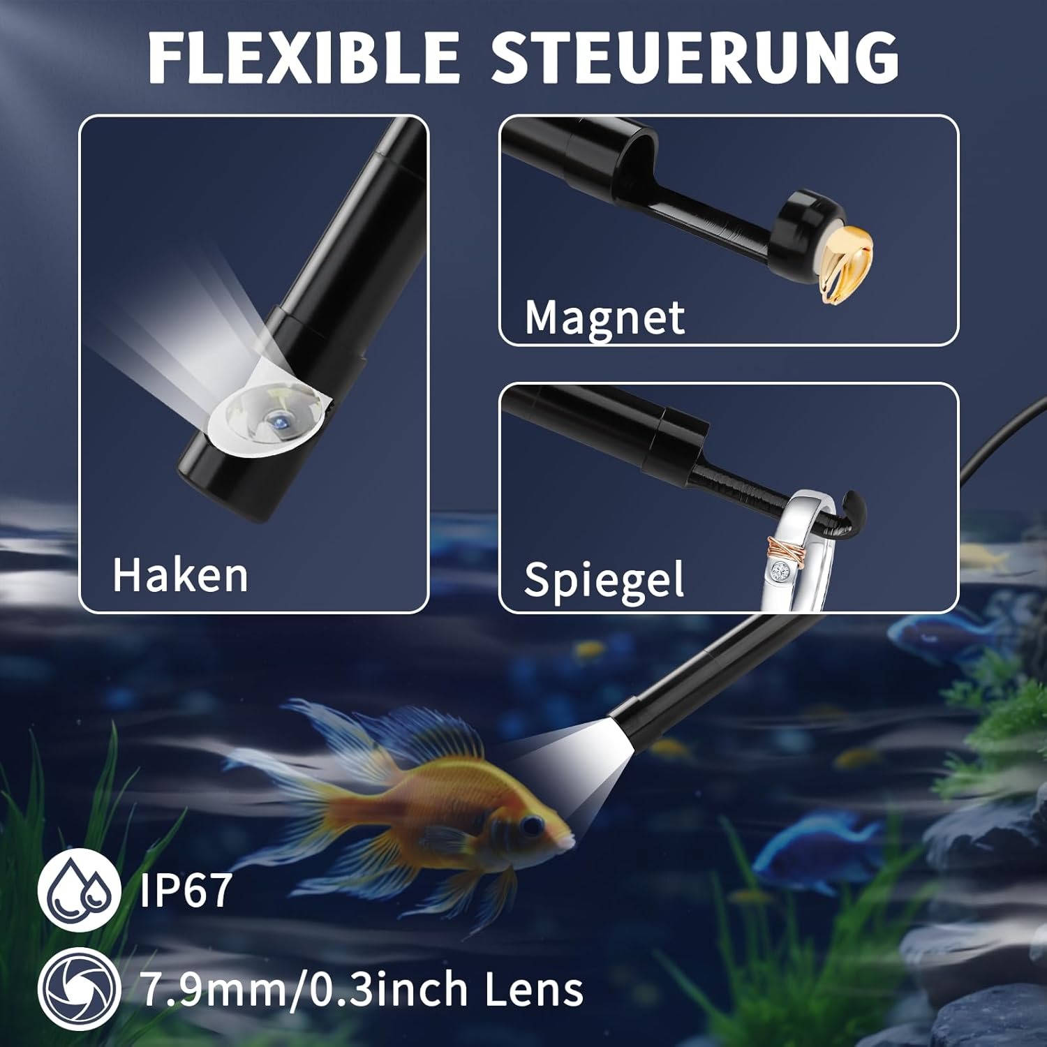 IOS Android эндоскопическая камера 8 мм с одним/двойным объективом автомобильный бороскоп камера для осмотра для Apple Iphone IOS смартфон