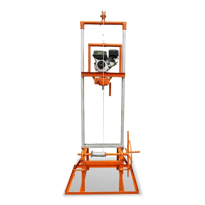 customized China Spt Daimand Core Drill Machine 50m Rock Core Sampling Drilling Rig Machine Exploration Sampling Backpack Rig