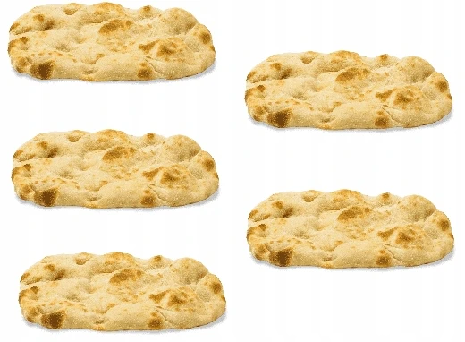 Italienische Pinsa auf Mehl 00 und 1 Boden handwerkliche Pizza 5 Stück