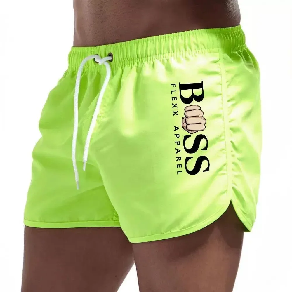 Surf วอลเลย์บอล Drawstring นักมวยฤดูร้อน S-3XL ผู้ชาย Breathable ชุดว่ายน้ํากางเกงขาสั้นกางเกงว่ายน้ําเซ็กซี่ Low-RISE Casual กางเกงขาสั้น