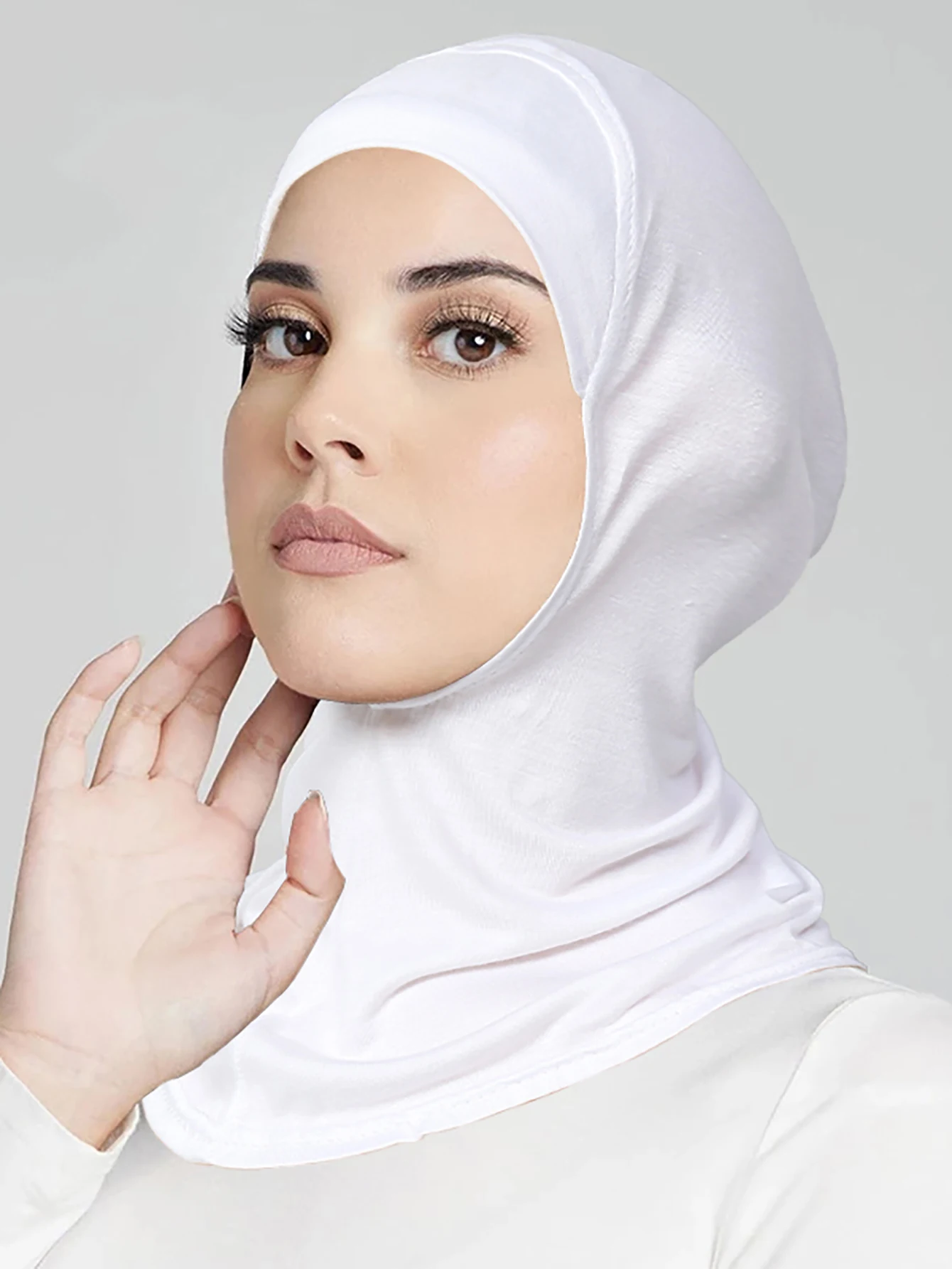 Turbante muçulmano, cobertura completa, bonés islâmicos, lenço interno feminino, hijab, lenço longo, xale, envoltório, pescoço, cabeça, chapéu