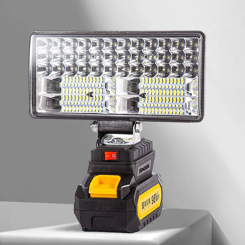 マキタ 18V リチウムイオンバッテリー LED ワークライト 3/4 インチ懐中電灯ポータブル緊急フラッドランプキャンプランプ