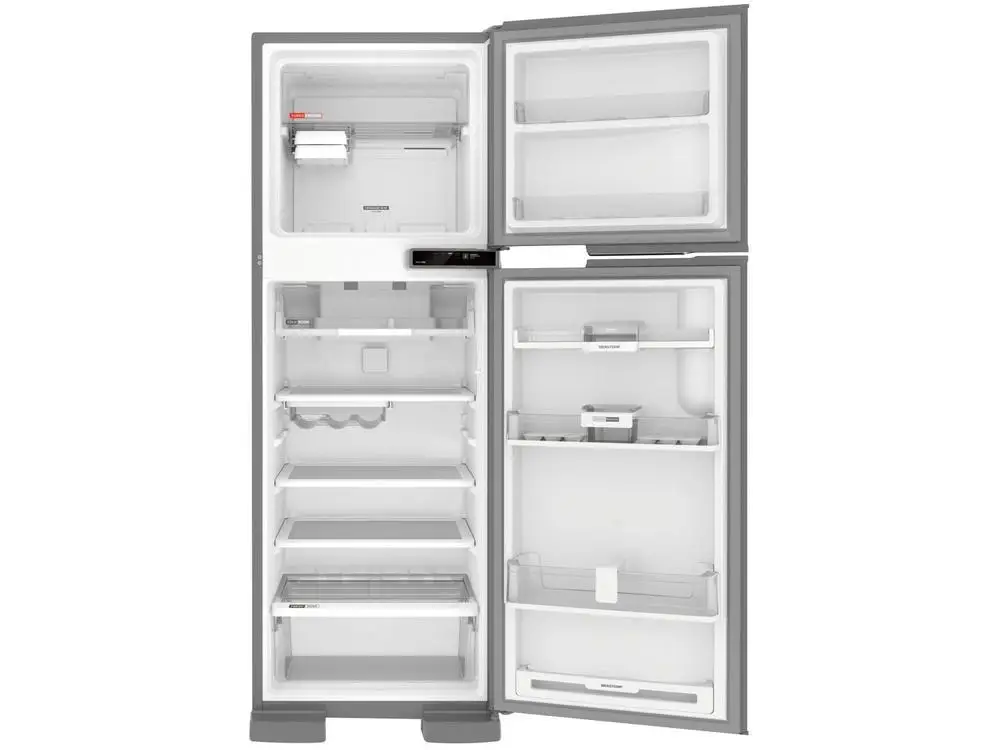 Geladeira Brastemp Frost Free Duplex 375L Inox com - 220V