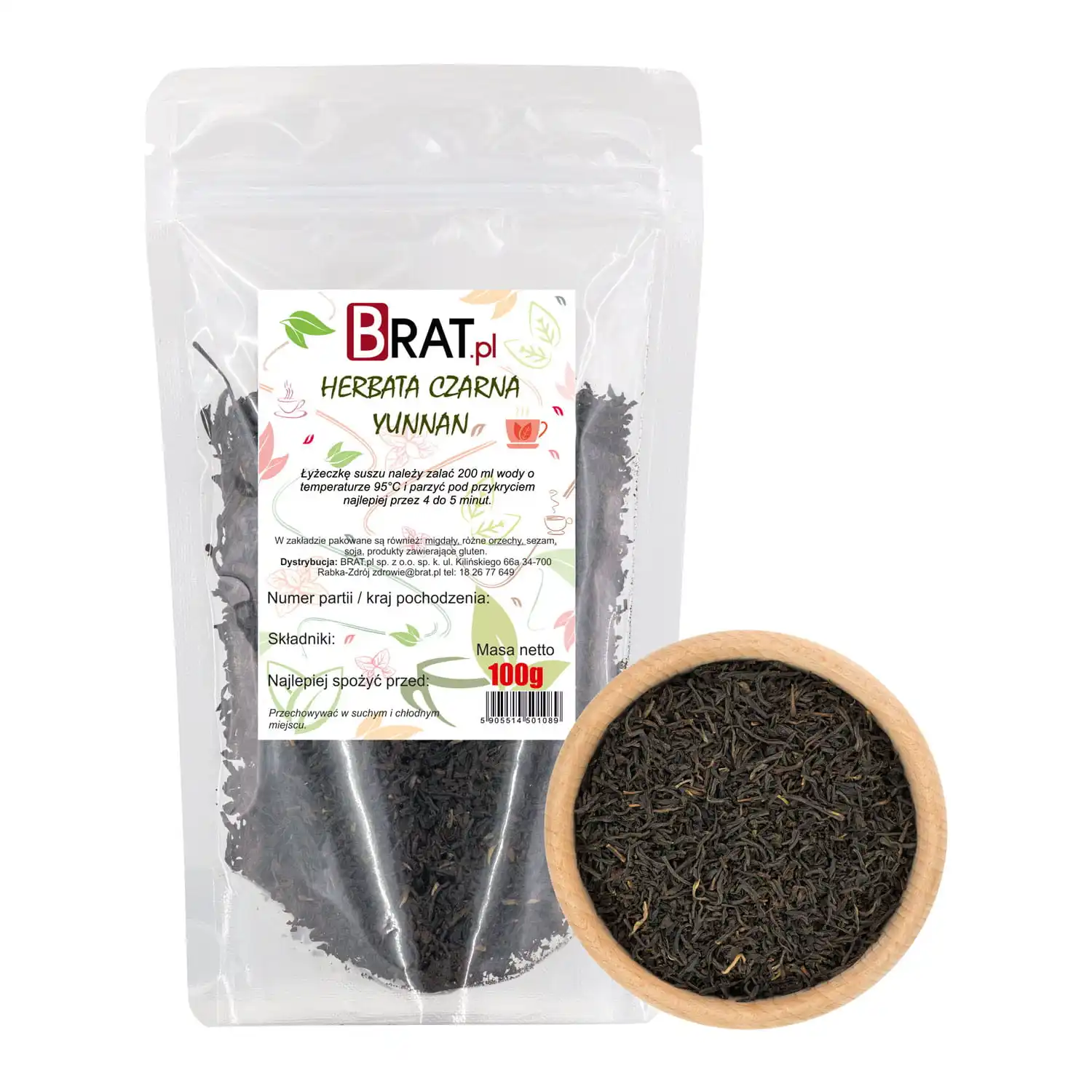 Herbata czarna Yunnan 100g